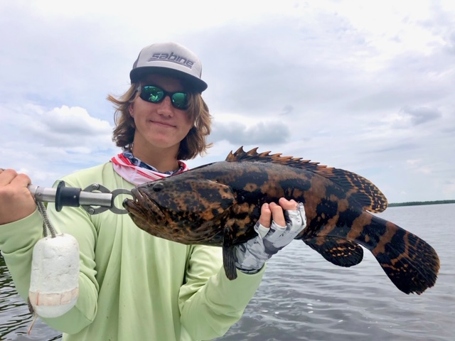 Grouper Fishing from a Gheenoe in the Florida Everglades! (Part 2) 